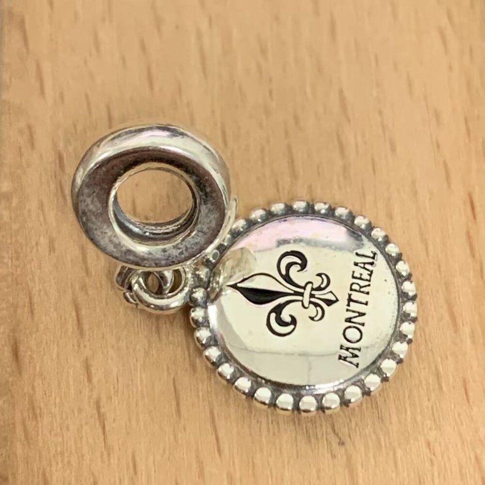Pandora Unforgettable Moment Montreal Charm, S925 Silver Bracelets - Picture 3 of 4